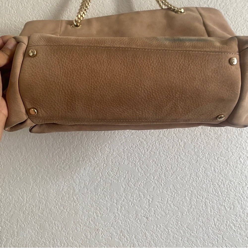 Kate Spade Leather Suede Beige Hand Bag - Picture 9 of 10